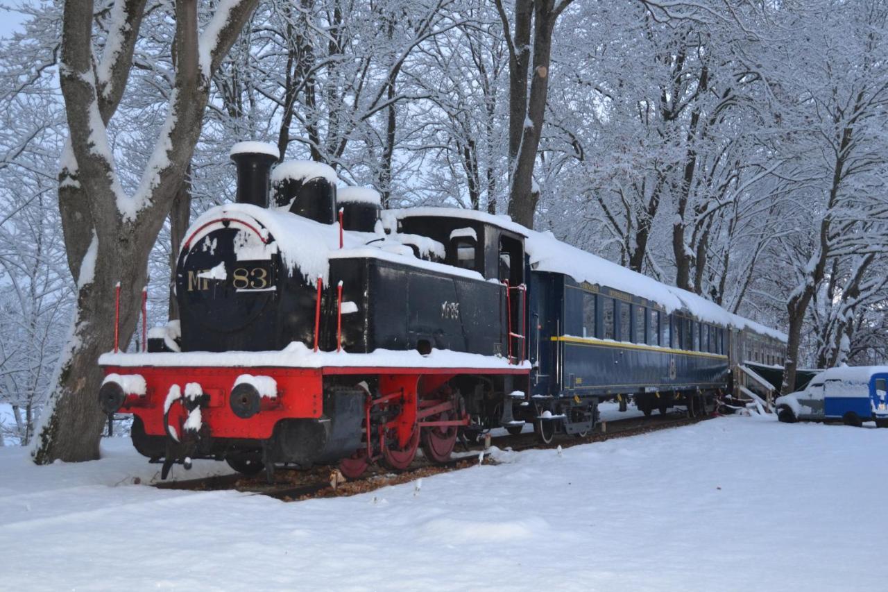 Le Train Des Reves Hotel Dracy-Saint-Loup Exterior photo